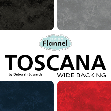 Toscana Flannel Wide Backing