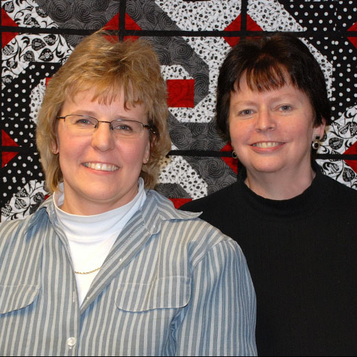 Sue Harvey & Sandy Boobar of Pine Tree Country Quilts
